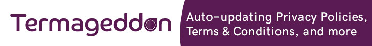 Termageddon, our partner in Privacy Policy creation and maintenance